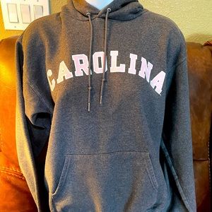 CHAMPION - NC CAROLINA WOMENS HOODIE GRAY SMALL